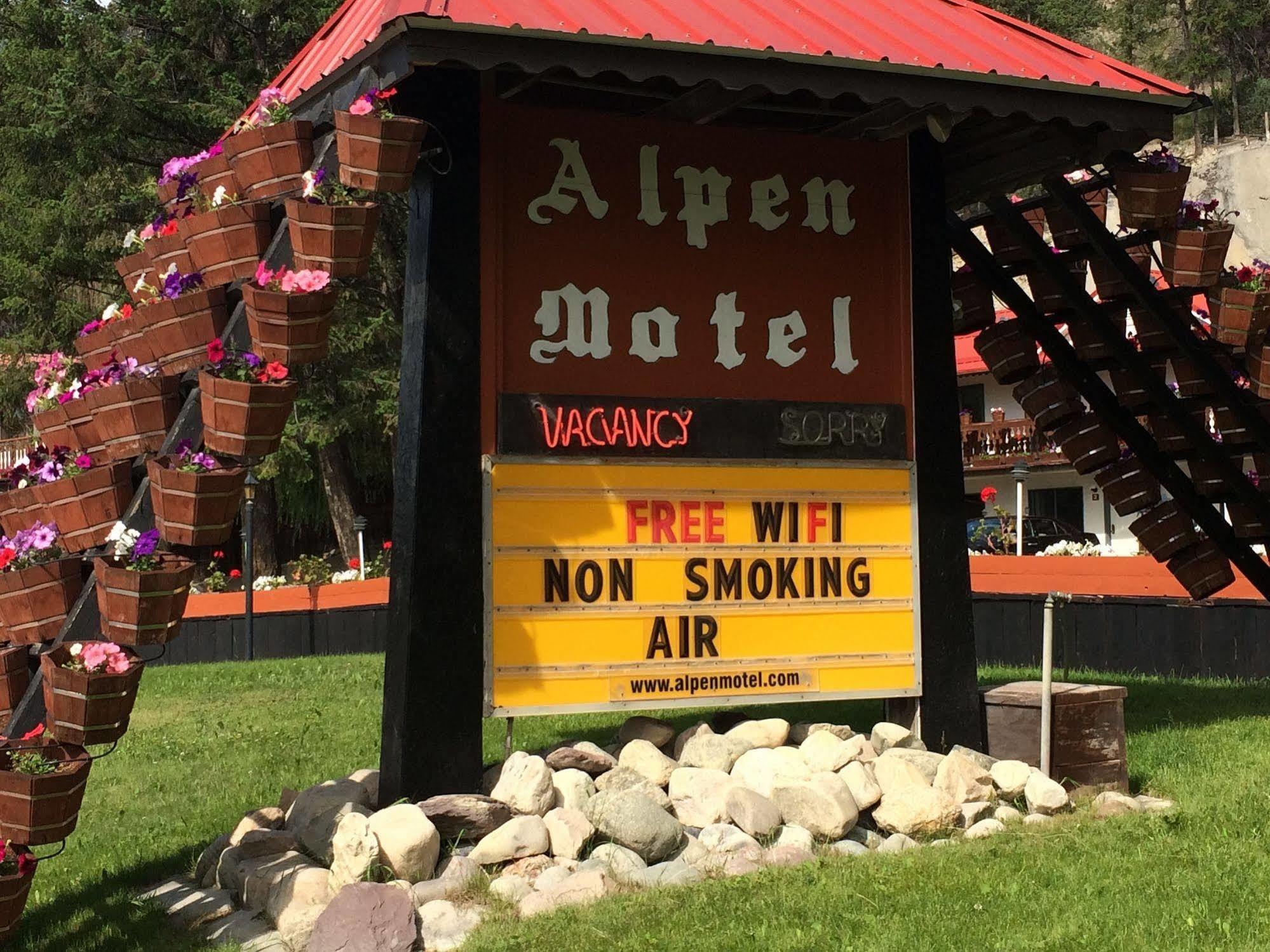 Alpen Motel เรเดียมฮอตสปริงส์ ภายนอก รูปภาพ