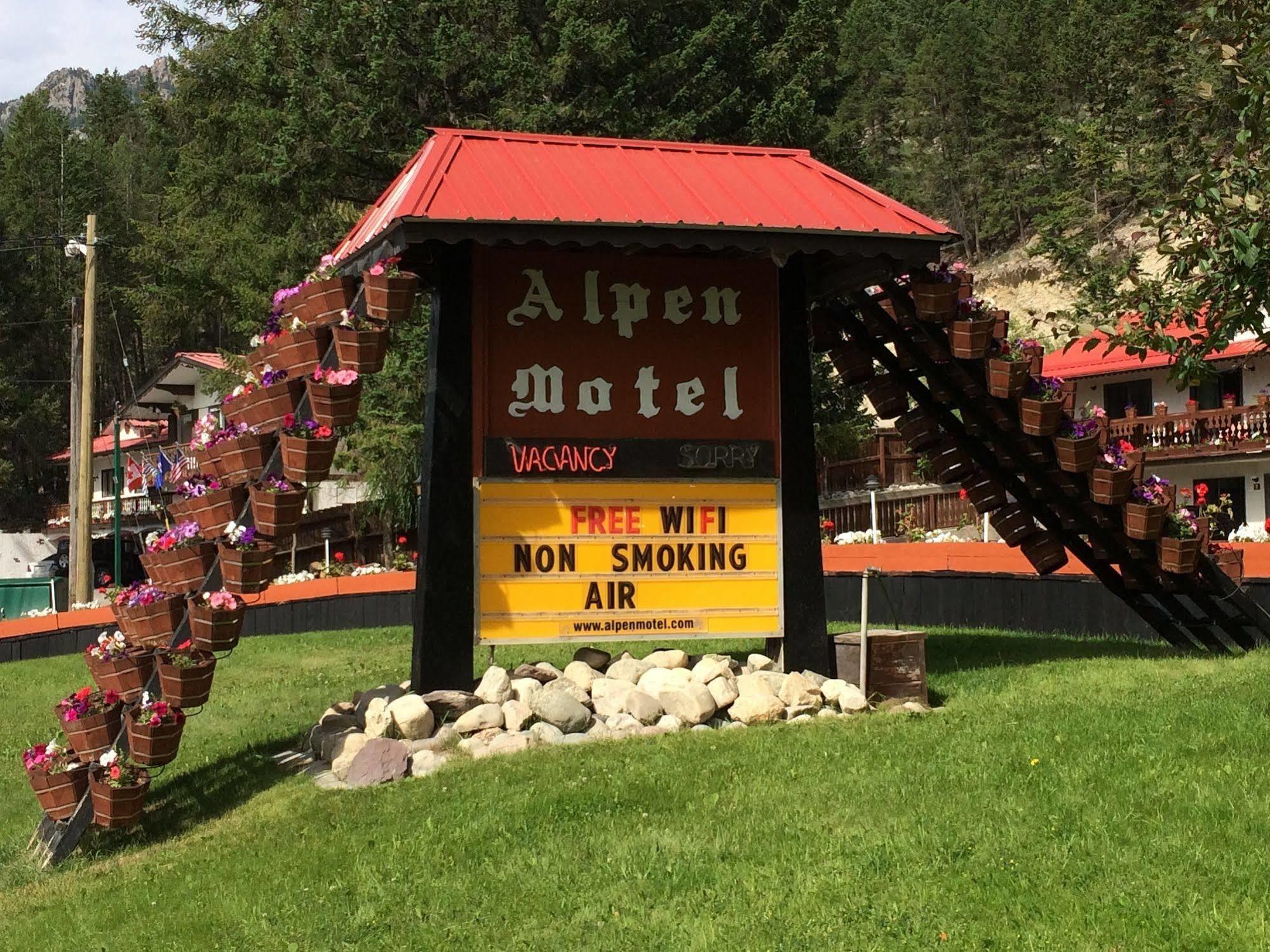 Alpen Motel เรเดียมฮอตสปริงส์ ภายนอก รูปภาพ